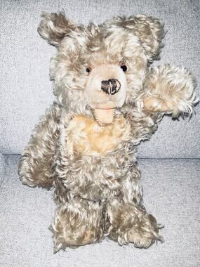 14” STEIFF ZOTTY Teddy Bear Stuffed Animal Button In Ear Plush Made In Germany